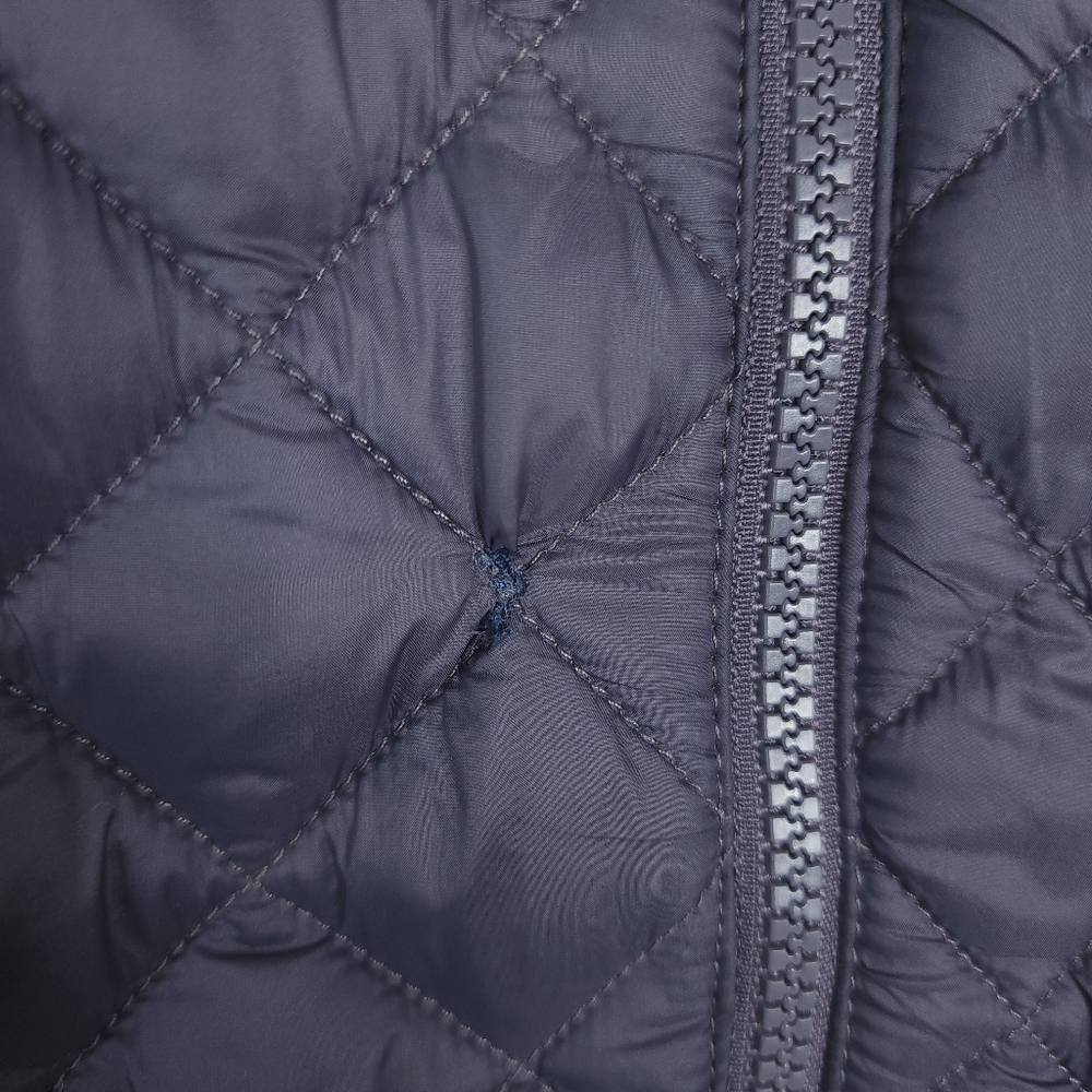 Athleta Wisper Featherless Jacket size XL color Dark Sky Violet - Picture 14 of 14